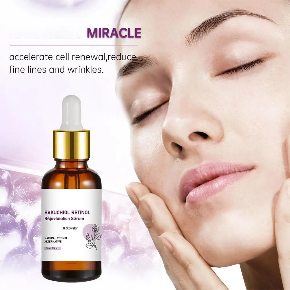 Retinol Serum Venature Bakuchiol Retinol Essence Anti-wrinkle Glowing Skin Reduces Acne Face Serum For Face 30ml N4V1