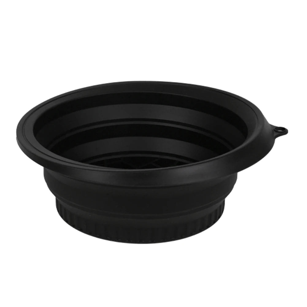 Tigela de banho de gelo facial dobrável portátil para tratamentos faciais