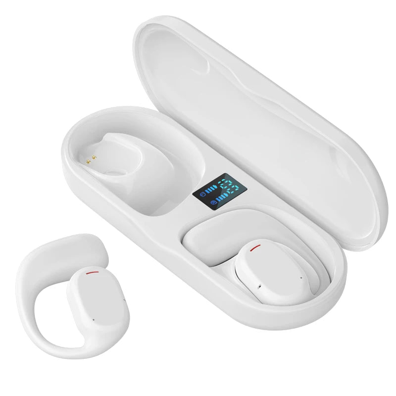 Fone Bluetooth Esportivo com gancho para Orelha por condução aberta do som