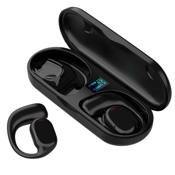 Fone Bluetooth Esportivo com gancho para Orelha por condução aberta do som