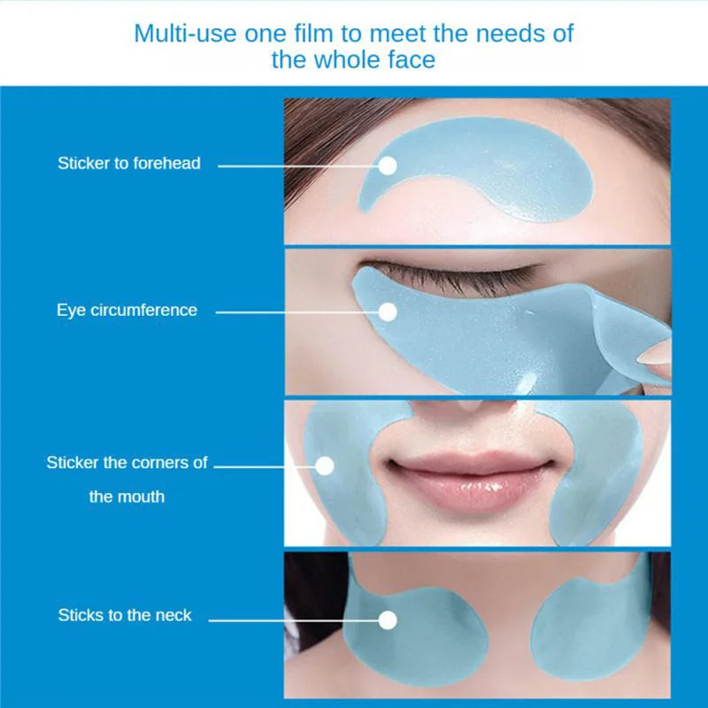 Adesivos de Ácido Hialurônico Para Olhos De Hidrogel - Adesivos Para Contorno De Olhos