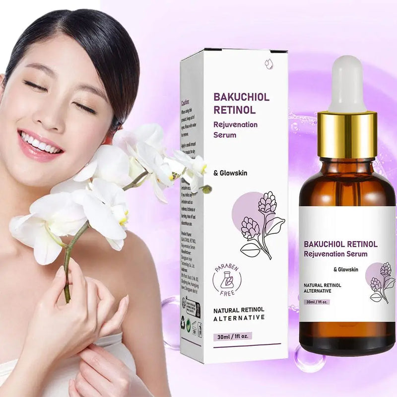 Retinol Serum Venature Bakuchiol Retinol Essence Anti-wrinkle Glowing Skin Reduces Acne Face Serum For Face 30ml N4V1