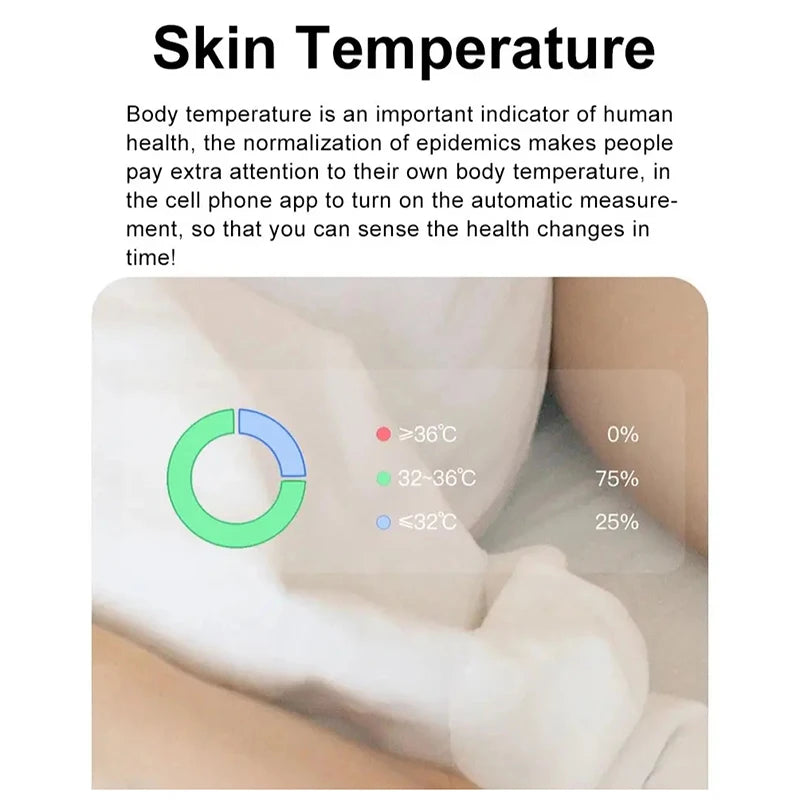 Anel inteligente, bluetooth, monitor de saúde, freqüência cardíaca, oxigênio no sangue, sono, temperatura corporal, controle por gesto, à prova d'água e esportes diversos