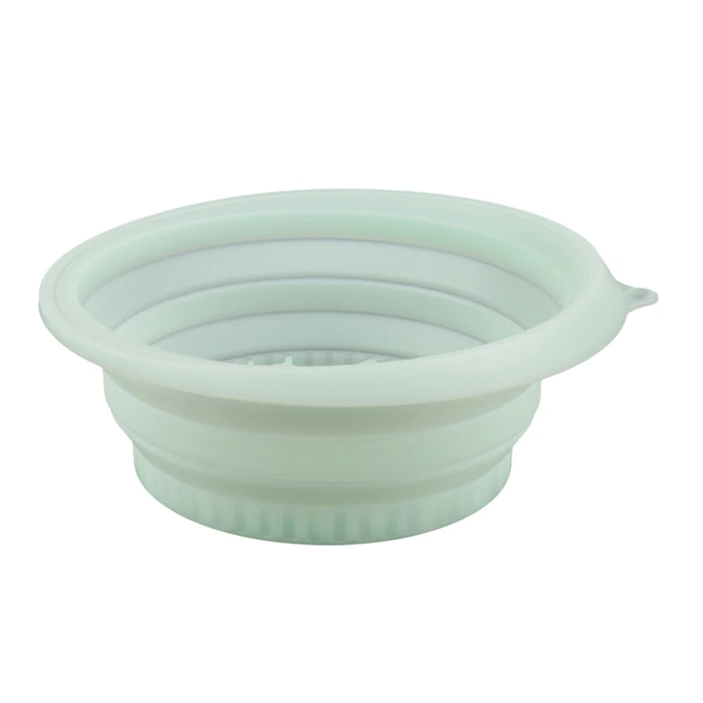 Tigela de banho de gelo facial dobrável portátil para tratamentos faciais